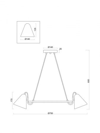 ЛюстрыFR8001PL-07WG Freya | Svetdom.by