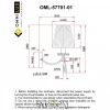 Настенные светильники OML-57701-01 Omnilux | Svetdom.by