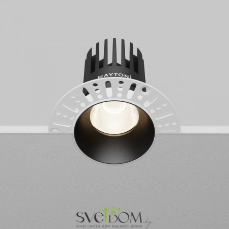 Встраиваемые светильники Maytoni DL121-15W-4K-TRS-B от Магазина Svetdom.by