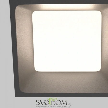 Встраиваемые светильники Maytoni DL056-12W3-4-6K-B от Магазина Svetdom.by