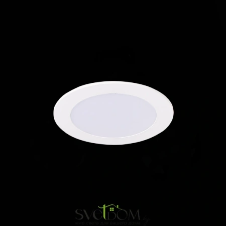 ST209.548.06 Св-к встр. Белый LED 1*6W 4000K 370Lm Ra80 110° IP20 D120xH8 90-265V Встраиваемые светильники ST LUCE