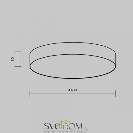 Потолочные светильники Maytoni C032CL-45W4K-RD-W от Магазина Svetdom.by