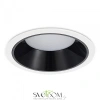 ST755.448.12 Св-к встр. Черный LED 1*12W 4000K 1 080Lm Ra80 120° IP20 D105xH50 100-240V Встраиваемые светильники ST LUCE