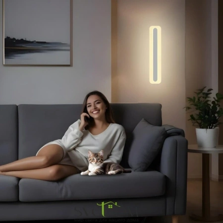 Citilux Тринити CL238540 Настенный светодиодный светильник Белый CITILUX