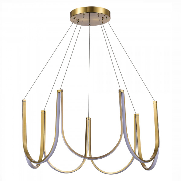 SL6202.203.01 Светильник подвесной ST-Luce Золотистый LED 1*90W 3000K HEIT