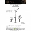 Люстры подвесныеAPL.767.03.08 Aployt | Svetdom.by