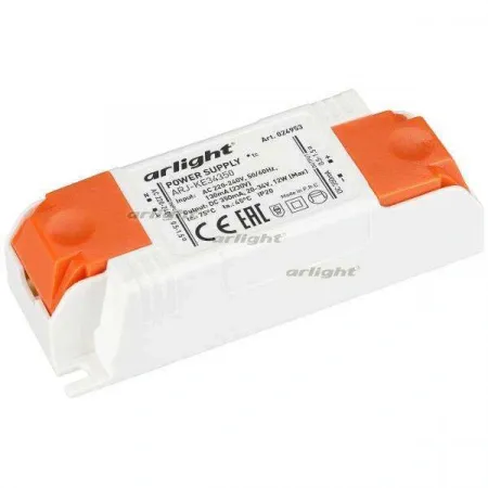 ARLIGHT Блок питания ARJ-KE34350 (12W, 350mA) (Arlight, IP20 Пластик, 5 лет)