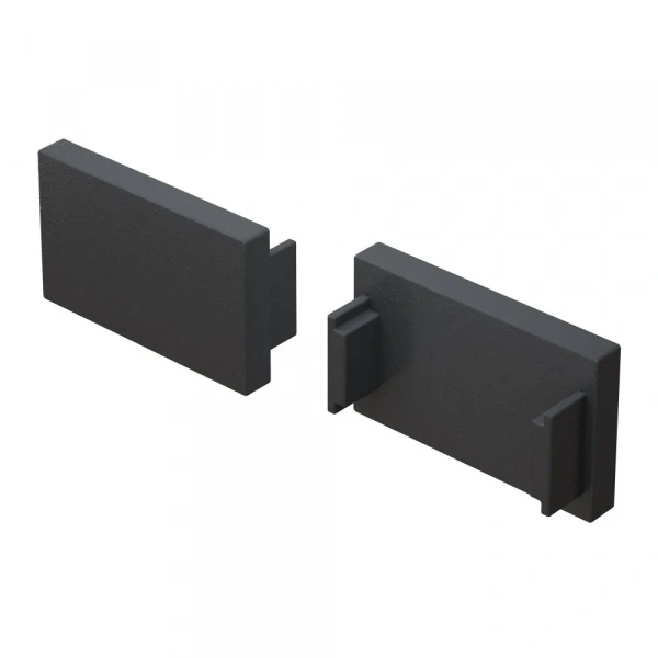 Заглушка для накладного шинопровода, 2 шт. Basity, черный TRA172EC-11B