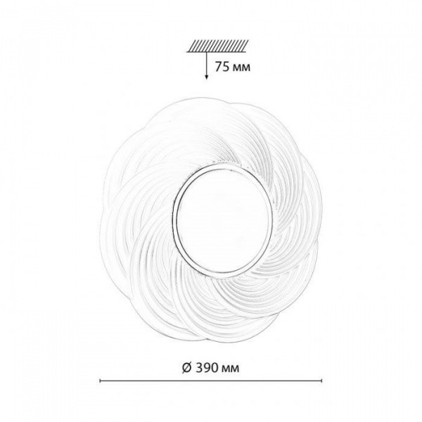 Настенно-потолочные светильники SONEX 7687/DL от Магазина Svetdom.by