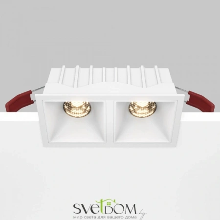 Встраиваемые светильники Maytoni DL043-02-10W3K-D-SQ-W от Магазина Svetdom.by