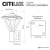 Уличный настенный светильник Citilux GENOX CLU12W CITILUX
