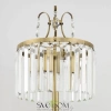 Citilux Инга CL335833 Настольная лампа хрустальная Бронза CITILUX