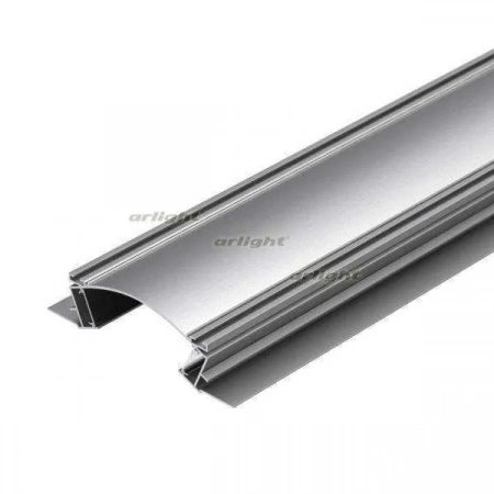 ARLIGHT Профиль с экраном ALM-ARC-DOUBLE-2000 ANOD+FROST (Arlight, Алюминий)