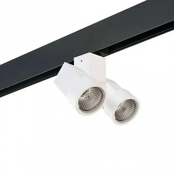Lightstar PRO051036 Светильник д/1-фазн трека ILLUMO HP16X2 БЕЛЫЙ (595027+051036)