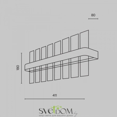 Настенные светильники MOD173WL-L15BS3K Maytoni | Svetdom.by