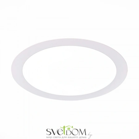 ST209.548.18 Св-к встр. Белый LED 1*18W 4000K 1 350Lm Ra80 110° IP20 D225xH8 90-265V Встраиваемые светильники ST LUCE