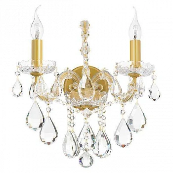 Lightstar 775623 Бра CHAMPA 2х60W E14 ЗОЛОТО