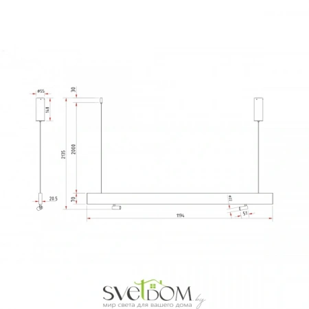 Светильники Maytoni P068PL-L27W4K от Магазина Svetdom.by