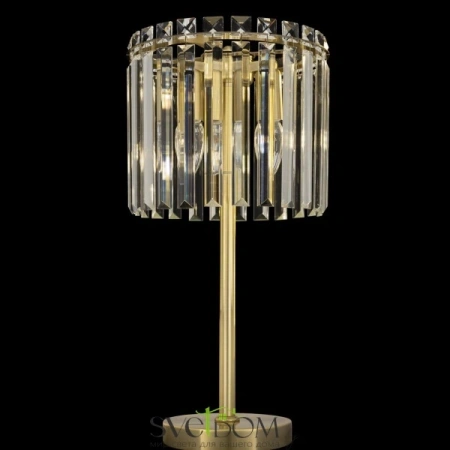 Citilux Джейн CL306833 Хрустальная настольная лампа Бронза CITILUX
