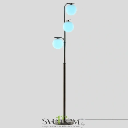 Citilux Адам Смарт CL228A931 RGB LED Умный торшер Матовый Хром CITILUX