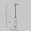Подвесные светильники Maytoni MOD303PL-01CFL2 от Магазина Svetdom.by