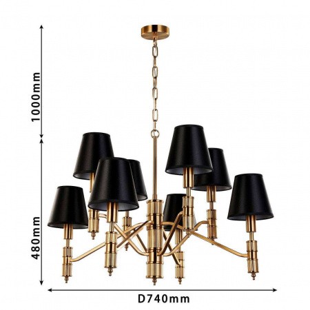 Люстры подвесные2933-8P Favourite | Svetdom.by