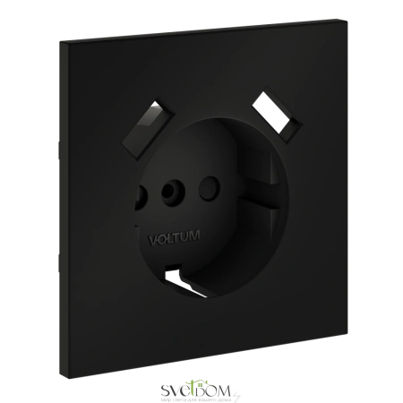 Накладка для розетки USB A+A Voltum S70 Черный VLS000908 Voltum VLS000908