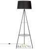 Citilux Рейнер CL806021 Торшер со столиком Чёрный CITILUX