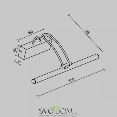 Подсветки MIR004WL-L12BZ Maytoni | Svetdom.by