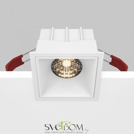 Встраиваемые светильники Maytoni DL043-01-15W3K-D-SQ-W от Магазина Svetdom.by