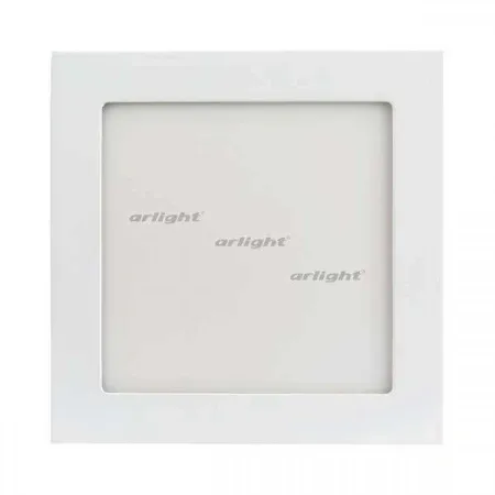 ARLIGHT Светильник DL-172x172M-15W Day White (Arlight, IP40 Металл, 3 года)