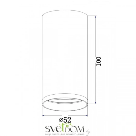Потолочные светильники Maytoni C052CL-01W от Магазина Svetdom.by