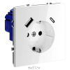 Розетка с USB, A+C Voltum S70 VLS040501  Voltum VLS040501