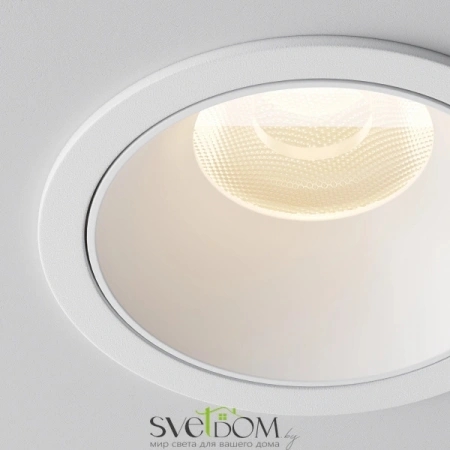 Встраиваемые светильники Maytoni DL043-01-15W3K-RD-W-1 от Магазина Svetdom.by