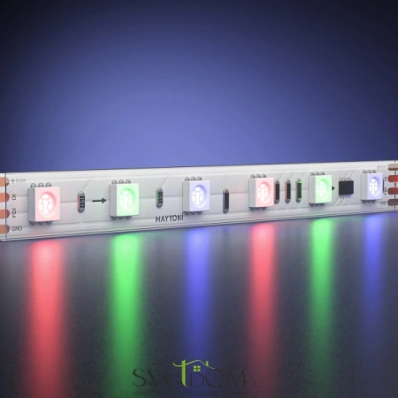 Светодиодная лента 24В 5050 14,4Вт/м RGB 5м IP 68 201249 Maytoni