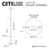 Подвесной светильник Citilux DUZA CL51711_BF CITILUX