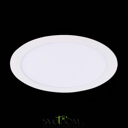 ST209.548.18 Св-к встр. Белый LED 1*18W 4000K 1 350Lm Ra80 110° IP20 D225xH8 90-265V Встраиваемые светильники ST LUCE