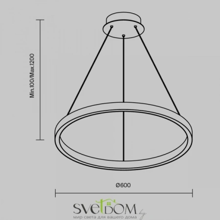 Подвесные светильники Maytoni MOD058PL-L32WK от Магазина Svetdom.by
