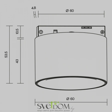 TR188-1-5W3K-M-B Maytoni