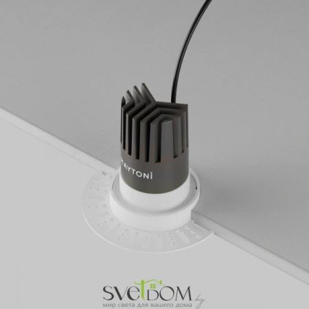 Встраиваемые светильники Maytoni DL124-10W-3K-TRS-W от Магазина Svetdom.by