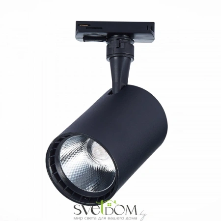 ST351.436.20.36 Св-к трек. Черный LED 1*20W 3000K 1 800Lm Ra?90 36° IP20 L118xW78xH174 100-240V Однофазная трековая система ST LUCE