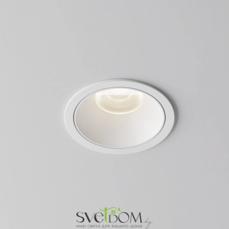 Встраиваемые светильники Maytoni DL043-01-15W4K-RD-W-1 от Магазина Svetdom.by