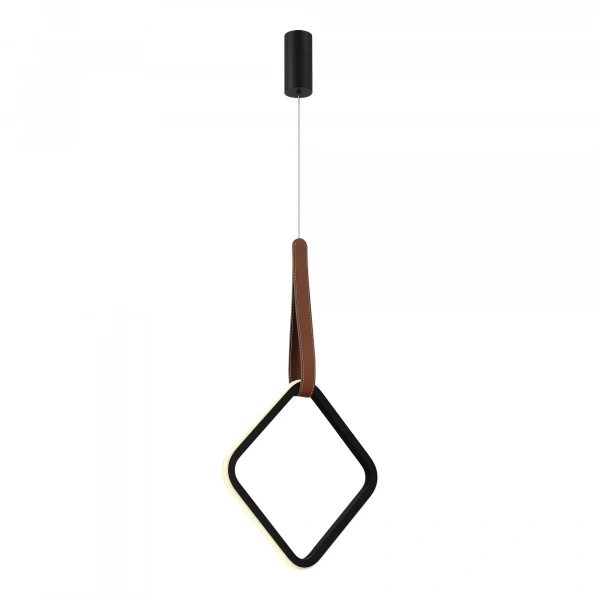 SL6131.423.12 Светильник подвесной ST-Luce Черный/Черный, Терракотовый LED 1*12W 4000K SHAPE