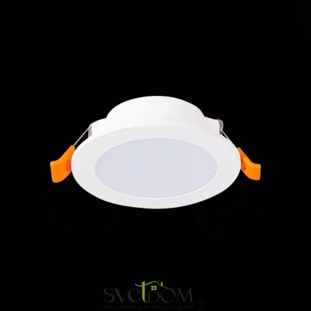 ST210.548.06 Св-к встр. Белый LED 1*6W 4000K 480Lm Ra80 110° IP20 D90xH30 220-240V Встраиваемые светильники ST LUCE