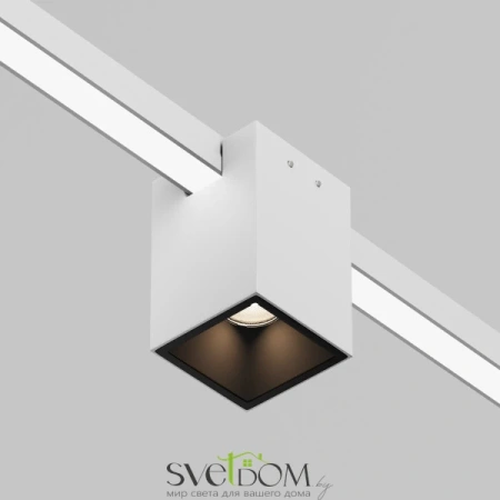 Трековый светильник Maytoni O-TR01-3-S-16WW3K Alfa, 16Вт, LED, 3000K, Белый Maytoni