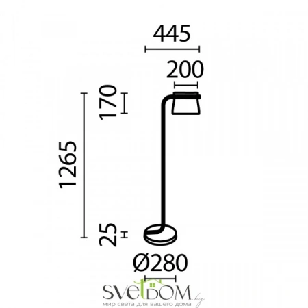 MOD170FL-L8BS3K Maytoni