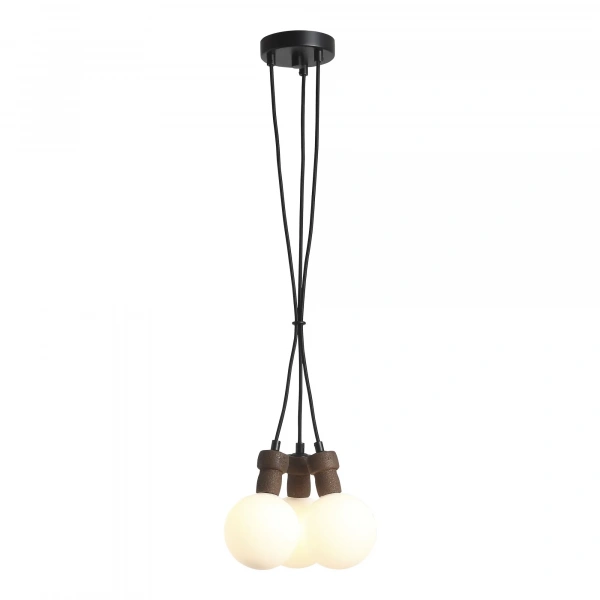 SL6226.403.03 Светильник подвесной ST-Luce Черный/Белый G9 3*5W 4000K CORK