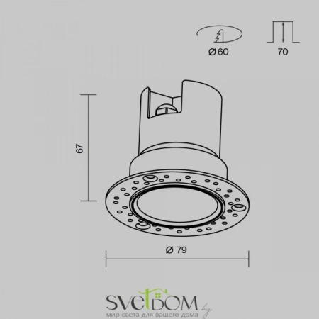 Потолочные светильники Maytoni O501DL-L5W3K от Магазина Svetdom.by
