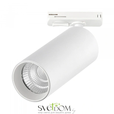 ST384.536.20 Св-к трек. Белый LED 1*20W 3000K 1 800Lm Ra>90 10-55о  IP20 L170xW60xH- 220V Однофазная трековая система ST LUCE
