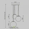 Подвесные светильники Maytoni MOD321PL-03G1 от Магазина Svetdom.by